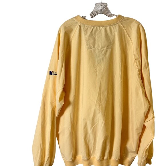 Antigua CBU XL Yellow Pullover Sweatshirt Raglan Sleeves Crewneck Lightweight - Picture 7 of 10